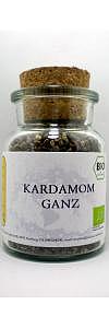 Kardamom ganz ohne Schale Bio im Korkenglas