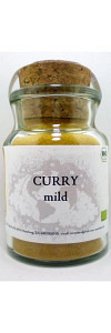 Curry mild Bio im Korkenglas